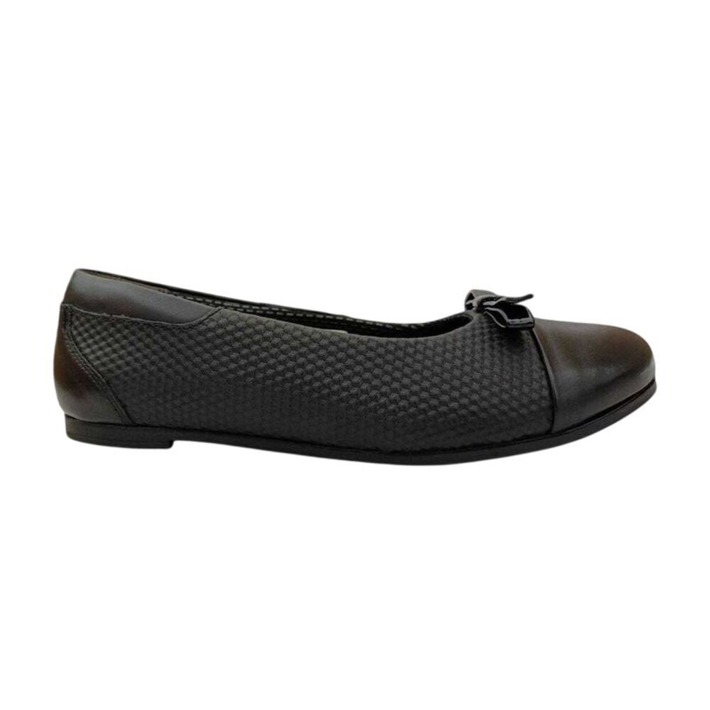 Firetrap Womens/Ladies Bow Detail Ballet Flats / Black